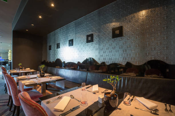 istock Interio of a hotel restaurant 851698040