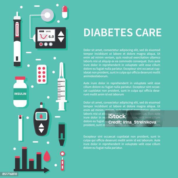 Diabète Vecteurs libres de droits et plus d'images vectorielles de Diabète - Diabète, Insuline, Glucose