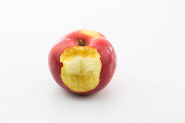 istock Apple fruits isolated on white background. 851737642