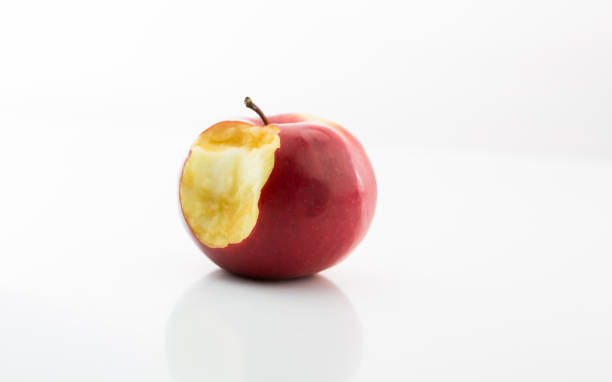istock Apple fruits isolated on white background. 851738630