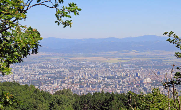 istock aerial view of bulgarian capital Sofia 851759356