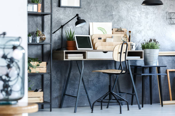 istock Laptop and cactus in pot 851766806