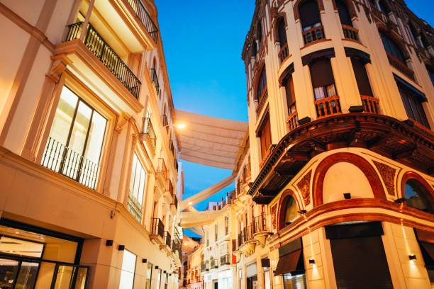 istock Street in Seville at night 851790626