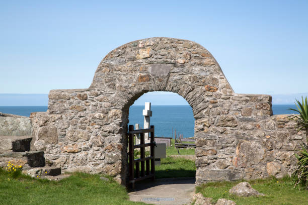 istock Graveyard, Llanbadrig Church, Cemaes; Anglesey; Wales 851794556