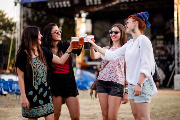istock Cheering To Concert Gathering 851800600