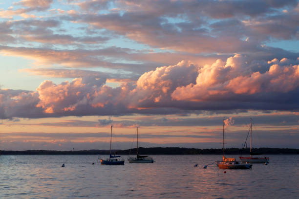 istock Sunset over the lake Mendota. 851809314