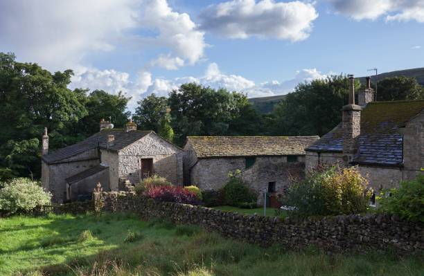 istock Old farm at Kettlewell, Yorkshire 851810202