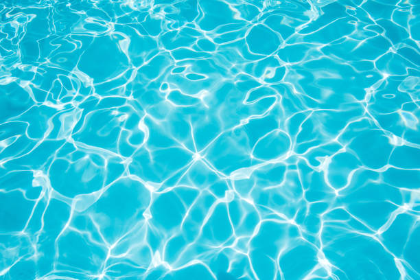 istock Blue water surface in swimming pool for background 851821152