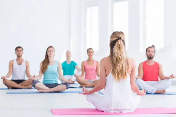 Photo of Yoga instructor in studio