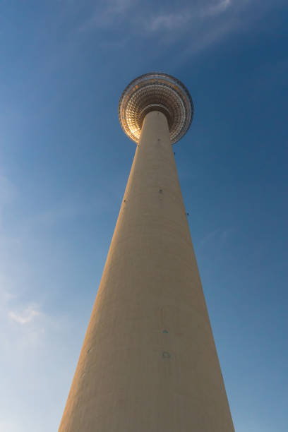 istock The Berlin Fernsehturm from upclose, vertical shot 851826078