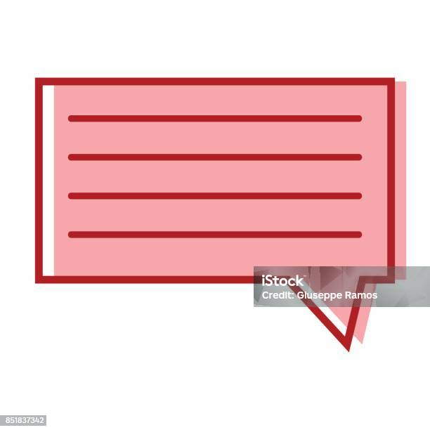 Text Message Thread Graphic Chat Bubble Graphic Text Message Stock Illustration - Download Image ...