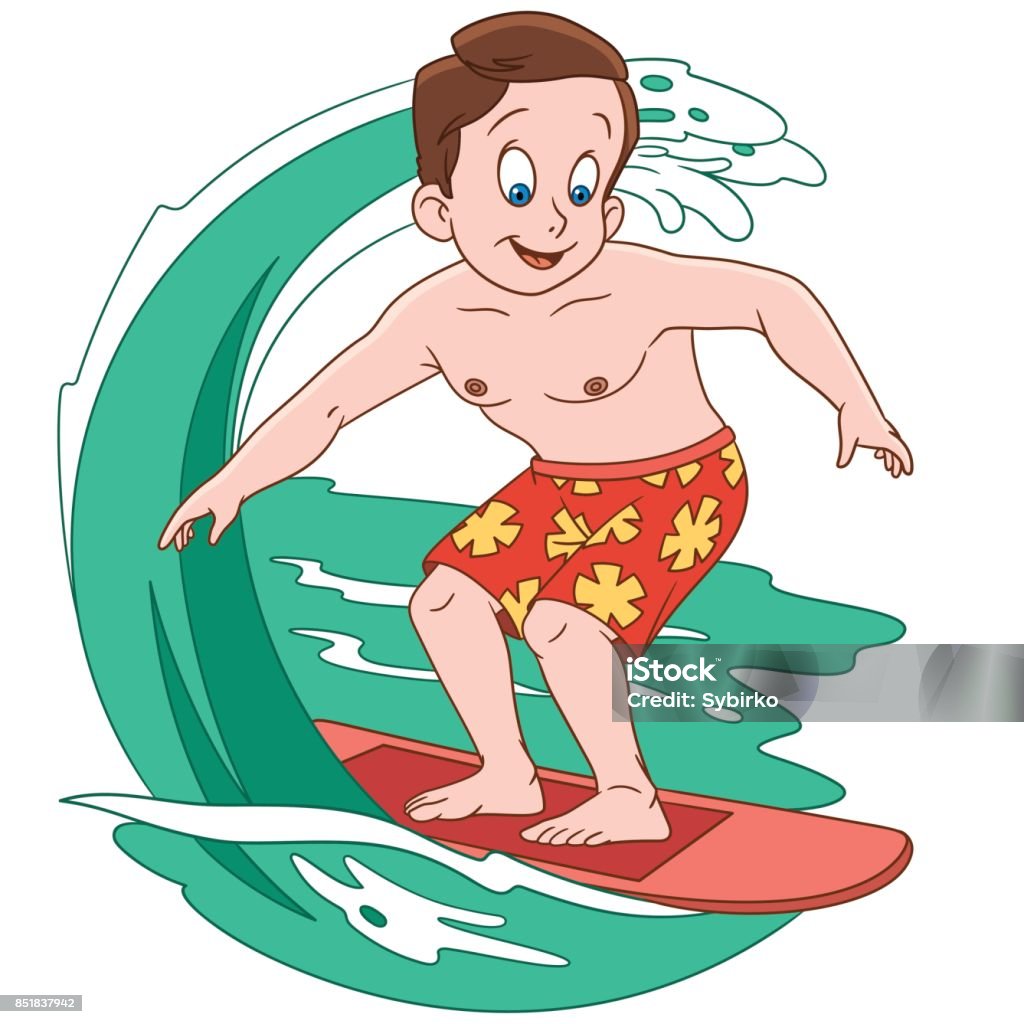 Ilustración de Niño De Dibujos Animados De Surf Sobre Las Olas y más Vectores Libres de Derechos de Adulto - Adulto, Adulto joven, Agua - iStock Ilustración de Niño De Dibujos Animados De Surf Sobre Las Olas y más Vectores Libres de Derechos de Adulto - Adulto, Adulto joven, Agua - iStock