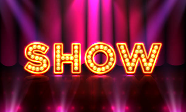 istock The stage of the show and the show with bright. 851842636