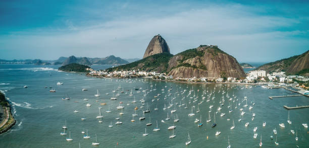 istock panoramic view on sugar loaf mountain in Bay of Rio de Janeiro 851843910