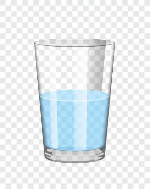 Vector illustration of Glass