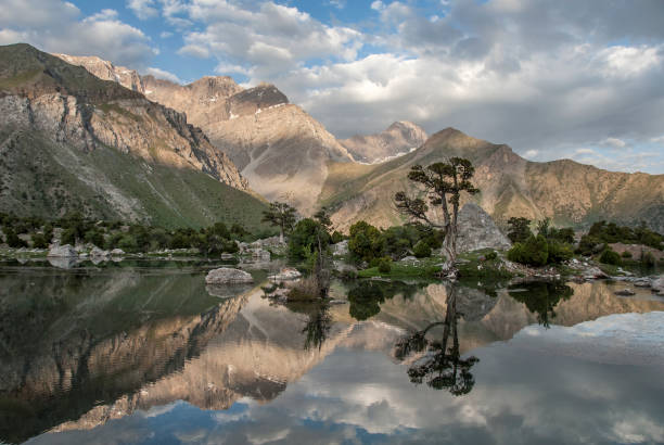 istock Tranquil Kulikalon lake as mirrow 851856178