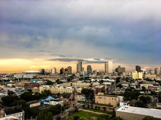 istock New Orleans, Louisiana skyline at sunset 851867542