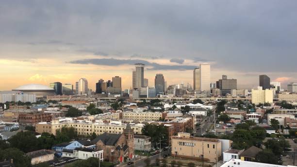 istock New Orleans, Louisiana skyline at sunset 851867832