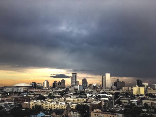 istock New Orleans, Louisiana skyline at sunset 851868296