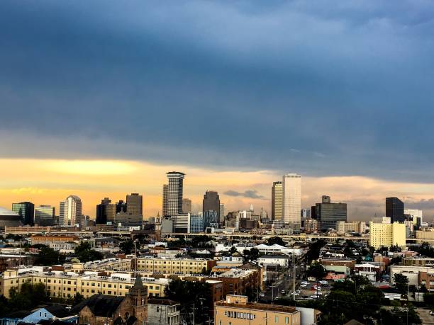 istock New Orleans, Louisiana skyline at sunset 851868386