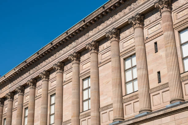 historic building, old national galerie in Berlin - Altes Museum  exterior