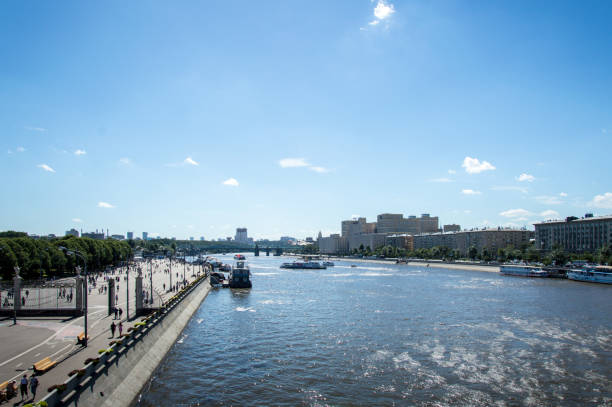 istock Panoramic view of Moscow on a day in summer, Russia 851871218