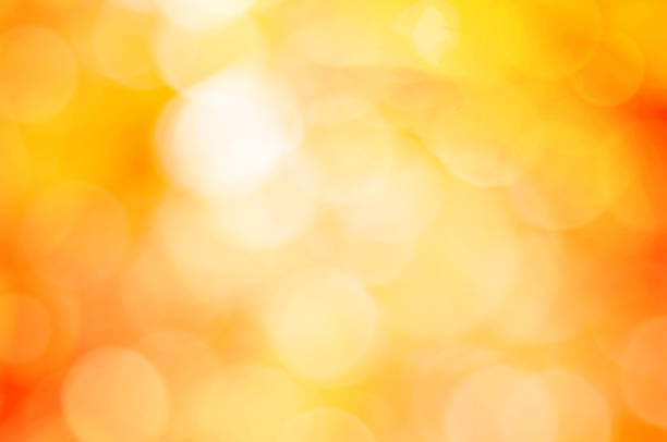 istock Blurred golden autumn background. Abstract colorful bokeh effect background. 851875126