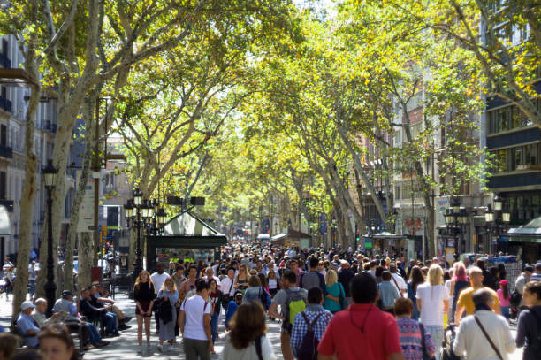 istock the rambla,barcelona,main street 851884122