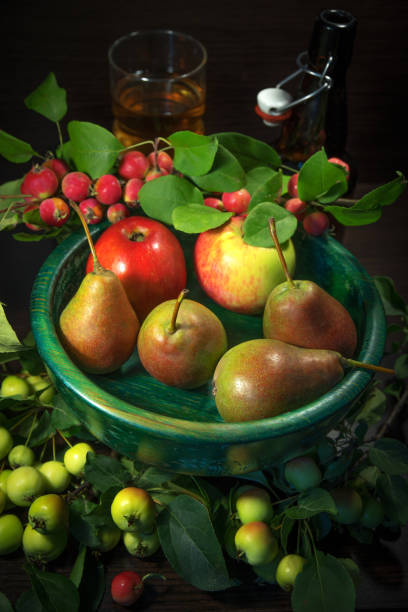 istock still life of a pear and apples 851888474