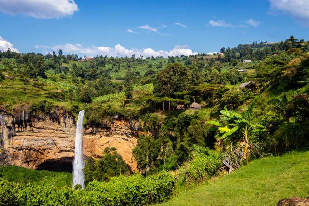 Sipi falls The amazing Sipi falls in the Mount Elgon national park in Uganda uganda stock pictures, royalty-free photos & images