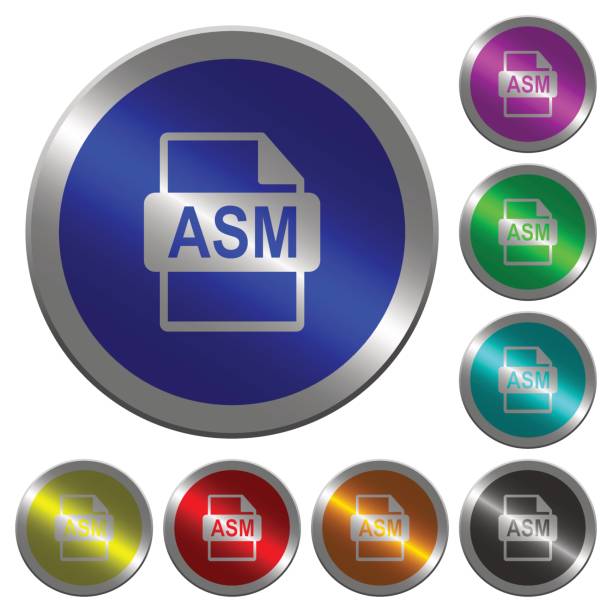 Asm Round Sticker 30+ Asm Stock Illustrations, Royalty-Free Vector Graphics & Clip Art ...