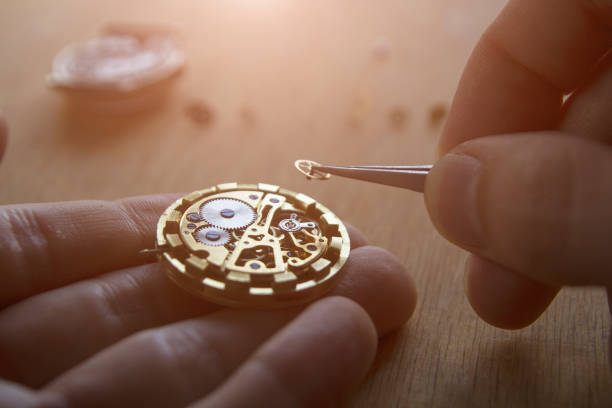 istock Mechanical watch repair 851902626