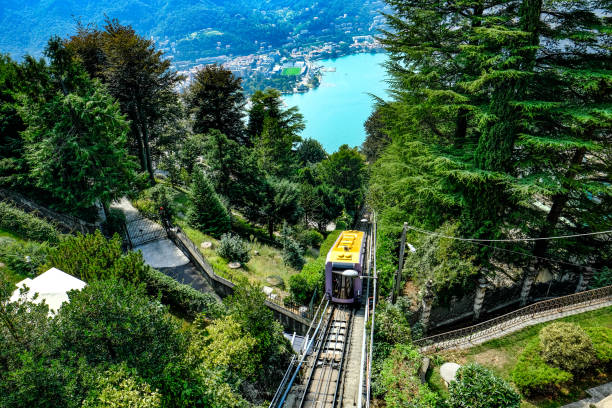 istock View of Lake Como and finicular 851913398