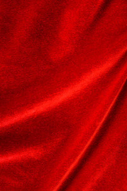 istock Red silk velvet texture and background 851916516