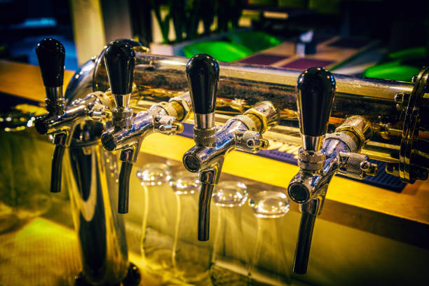 istock Beer faucet, beer dispenser 851916548