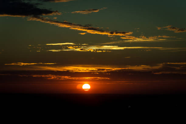istock Dramatic sunset, Moscow, Russia on a day in summer 851918316