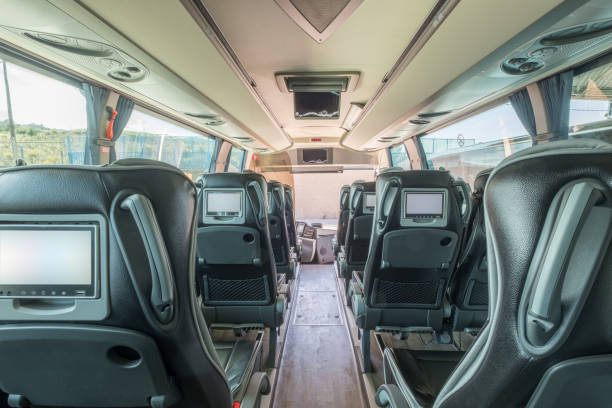 istock Interior of a luxury BUS & COACH 851928904