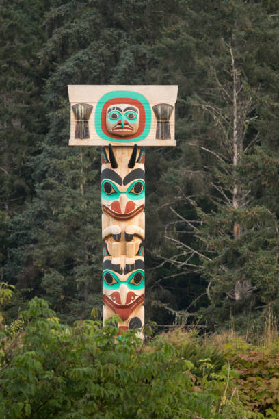 istock Skidegate forest totem pole Haida Gwaii British Columbia Canada 851934952