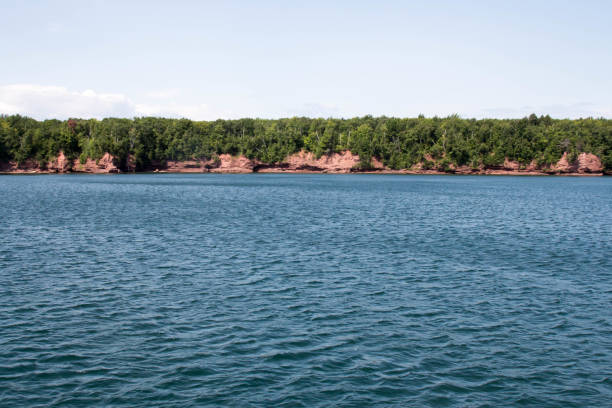 istock Shoreline on an Apostle Island in Lake Superior 851942002