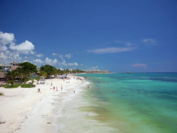 istock Playa del Carmen beach, Mexico 851945018