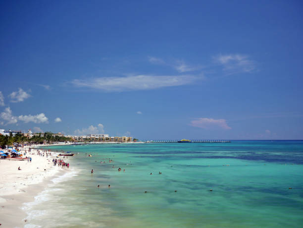 istock Playa del Carmen beach, Mexico 851945028
