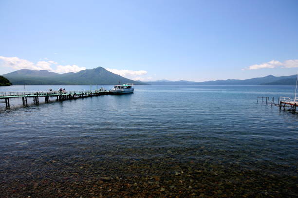 istock lake shikotsu in summer 851953742