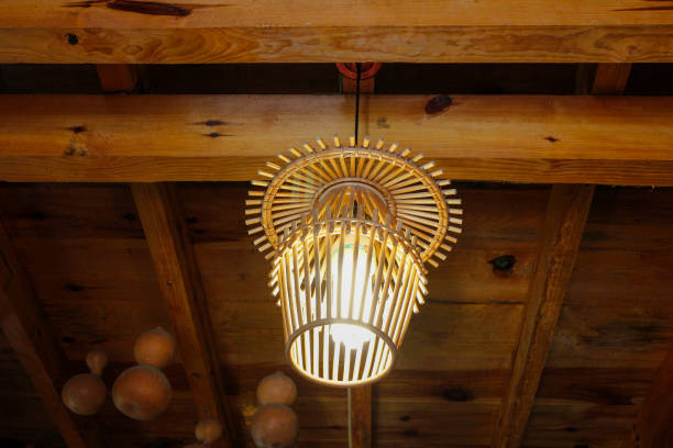 istock Light in wooden house 851967458
