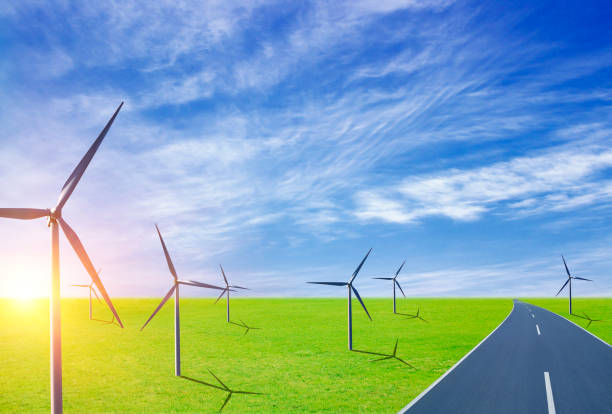 istock Future wind turbines will solve energy shortages in cities 851969094