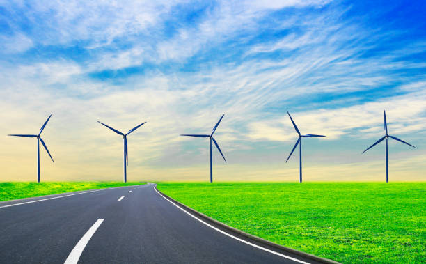 istock Future wind turbines will solve energy shortages in cities 851972508