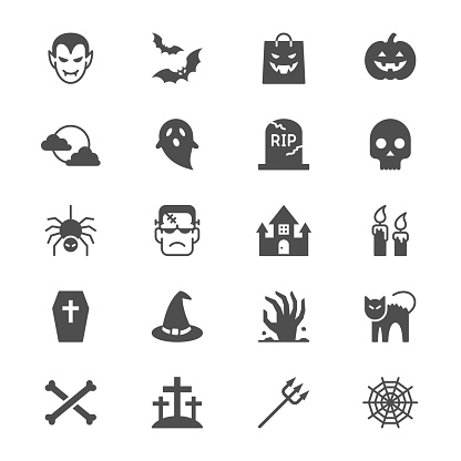 Simple vector icons. Clear and sharp. Easy to resize.