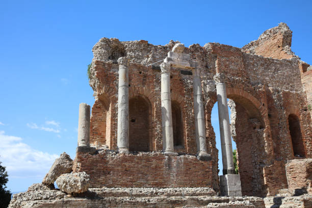 istock Teatro Greco in Taormina. Sicily. Italy 851984836