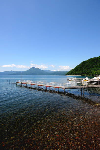 istock lake shikotsu in summer 851986454