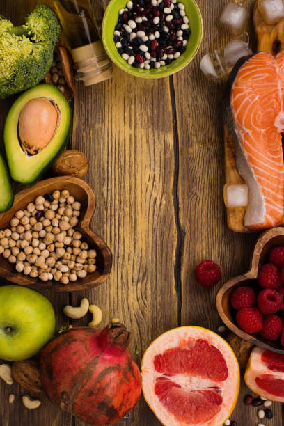 istock Healthy food or paleo diet concept 851988898