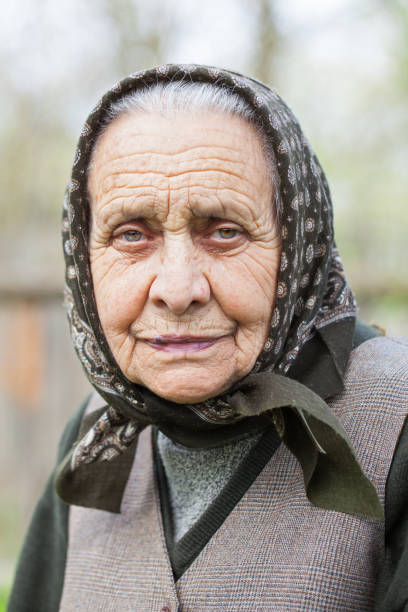 istock Happy senior woman portrait 851999488